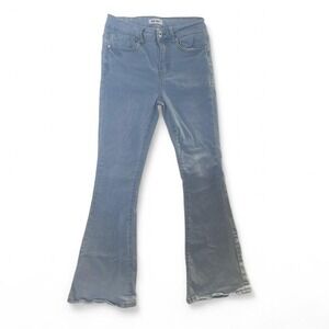 Light blue flare jeans